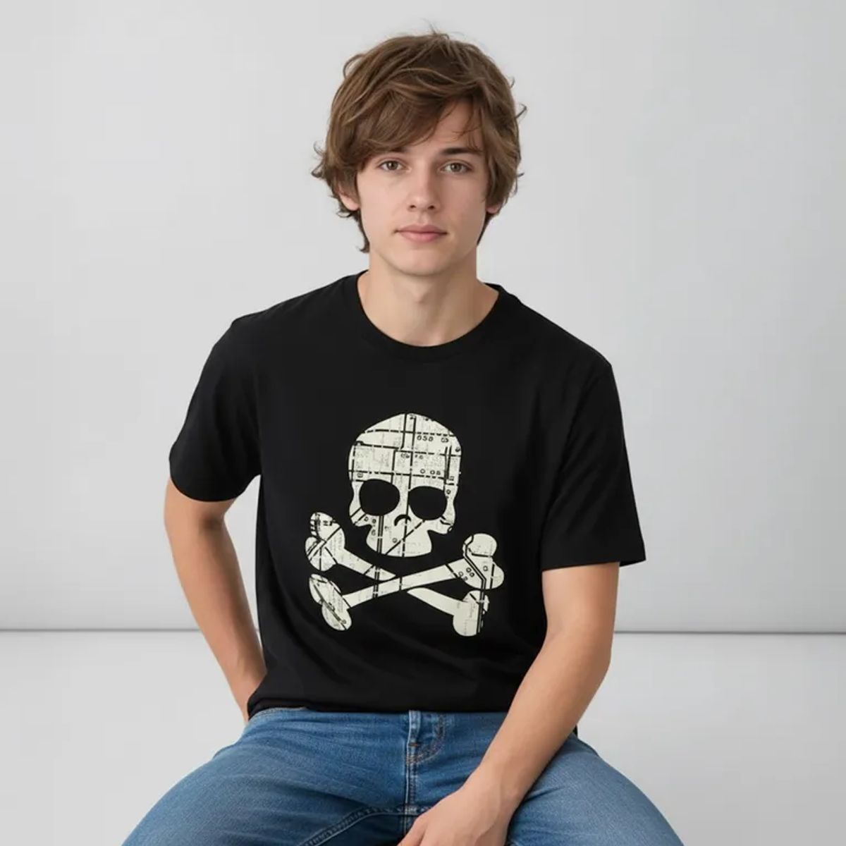 FEDERATION - Camiseta Niño con Estampado Manga corta Federation