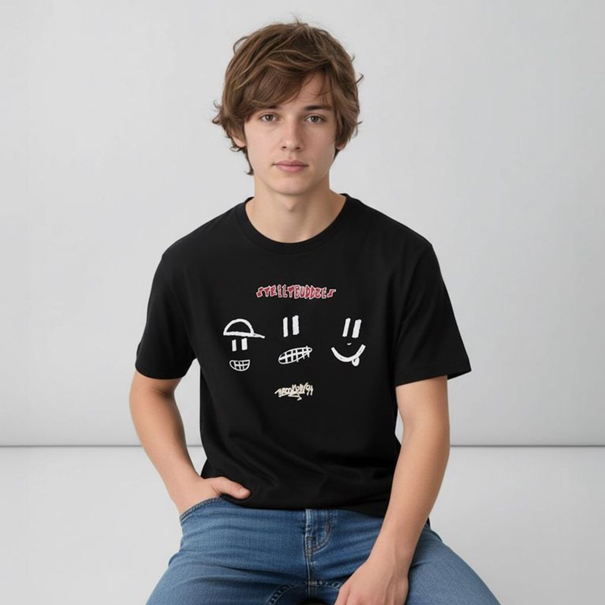 FEDERATION - Camiseta Niño con Estampado Manga corta Federation