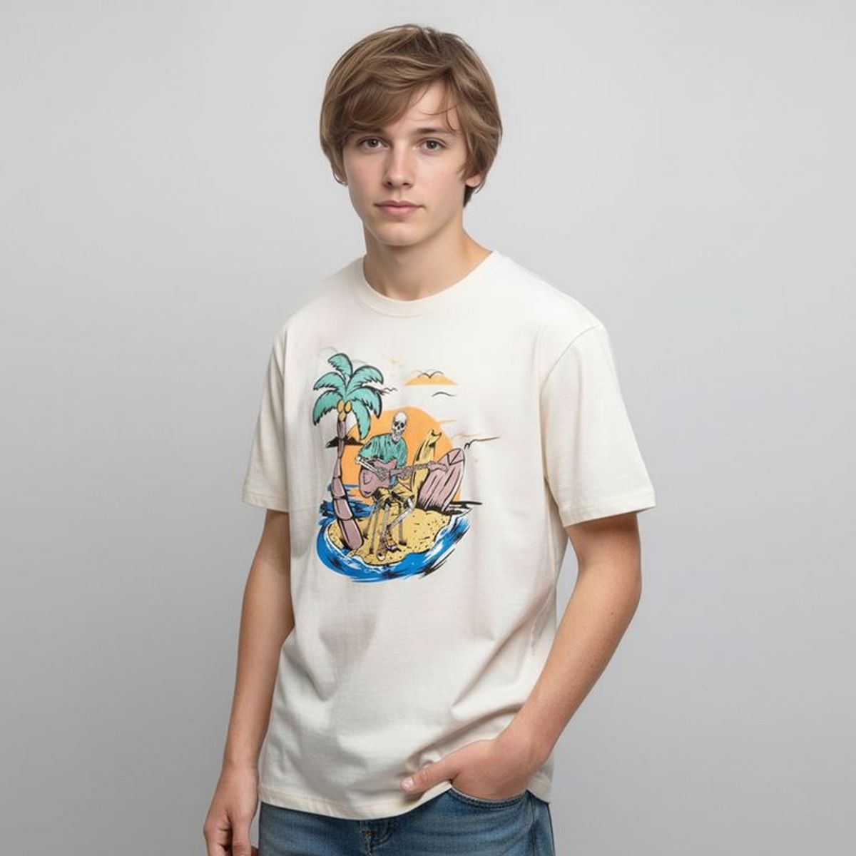 FEDERATION - Camiseta Niño con Estampado Manga corta Federation