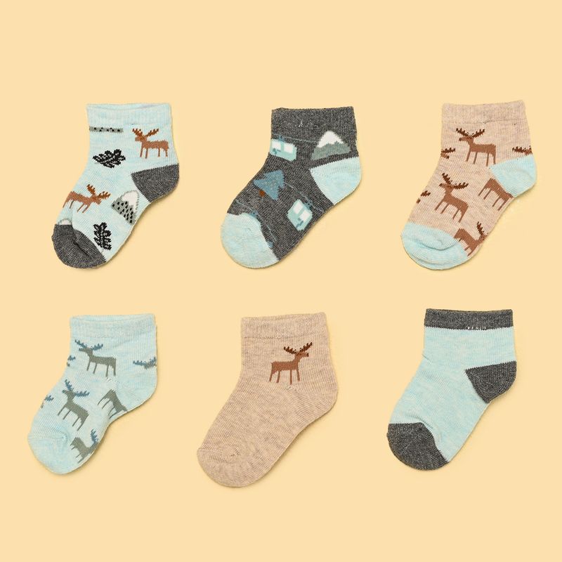 YAMP - Medias Unisex Corto Pack de 6 Yamp