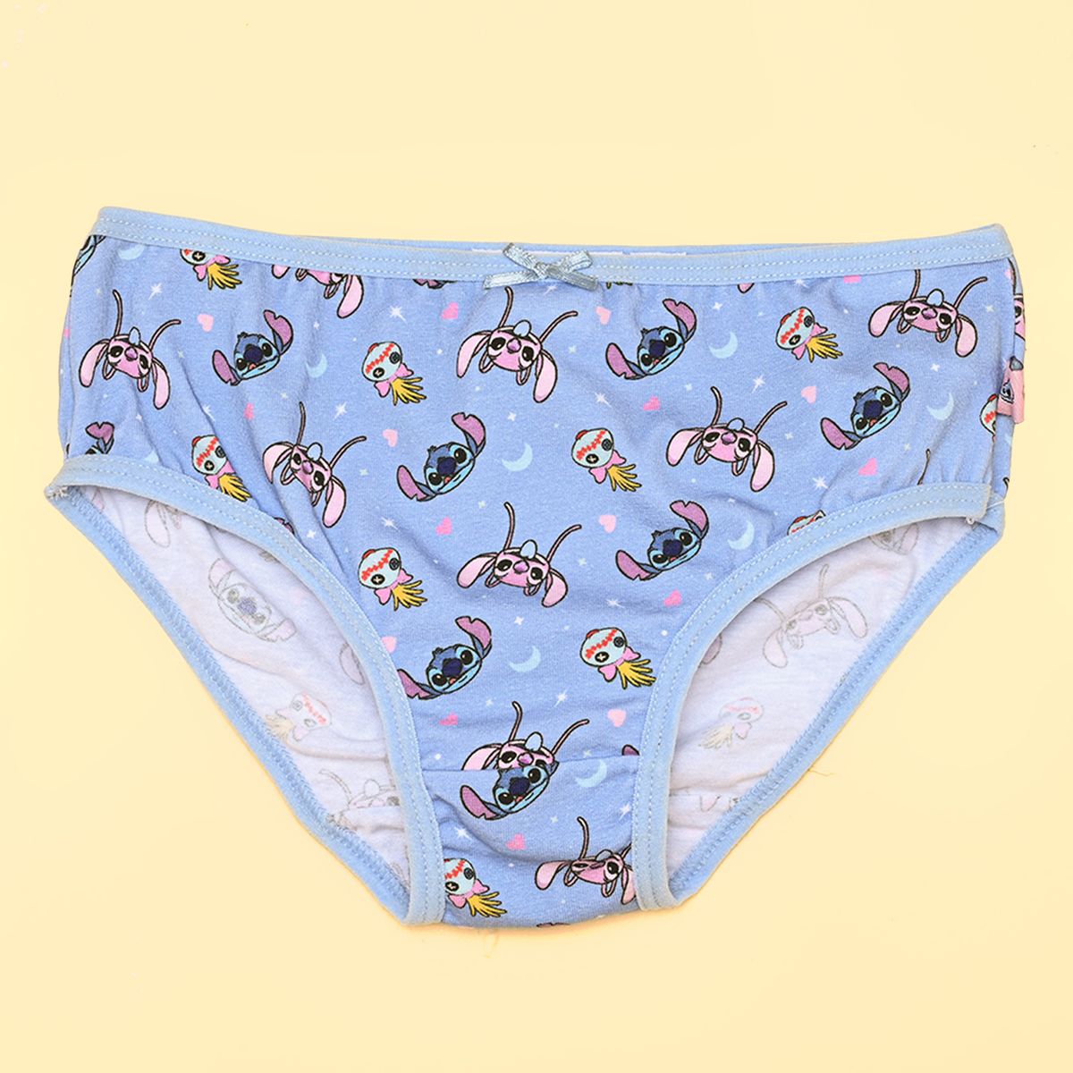 LILO & STITCH - Panty para Niña Pack de 3 unidades de Algodón LILO & STITCH