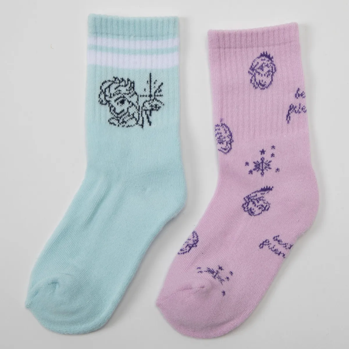 DISNEY - Medias Niña Corto Pack de 2 Frozen