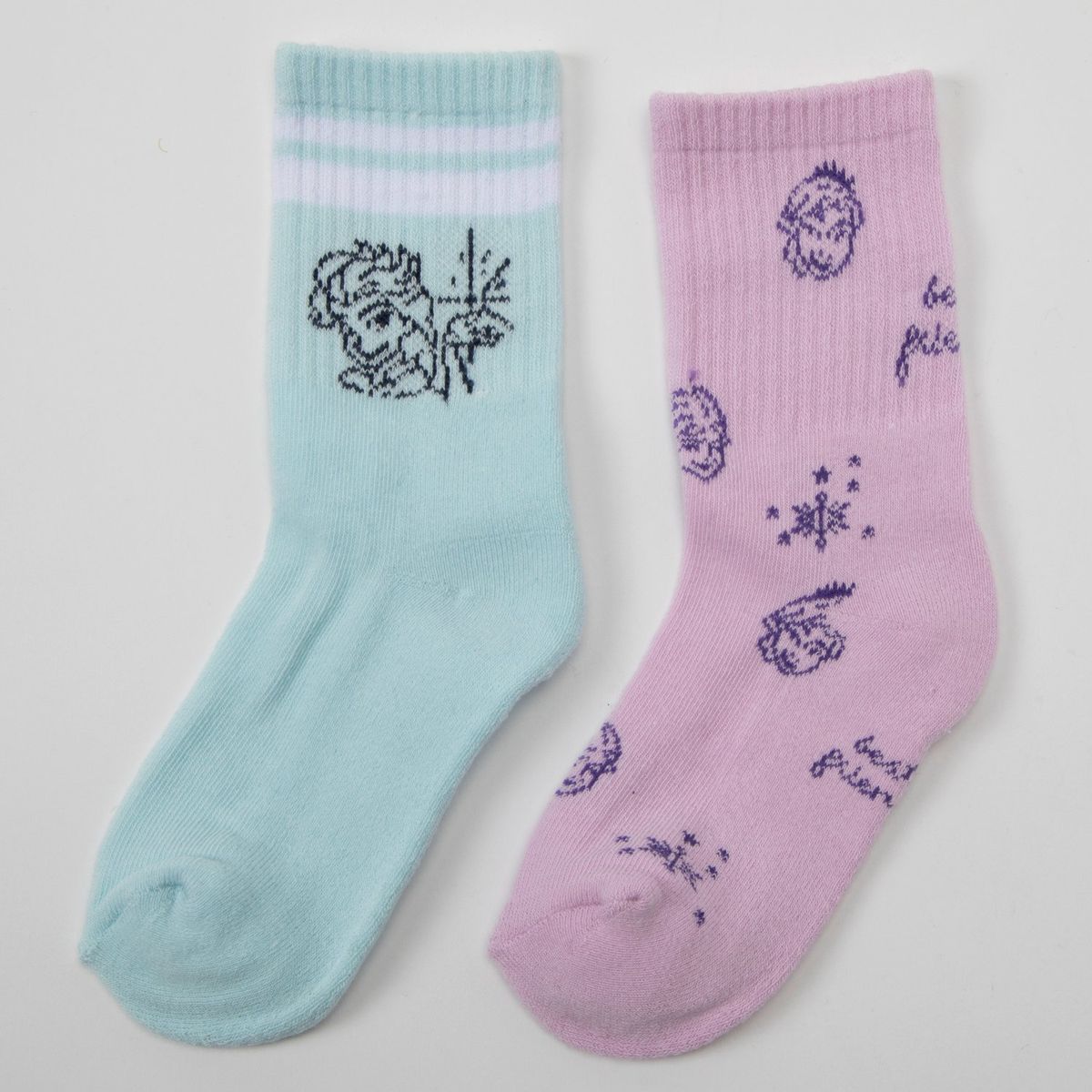 DISNEY - Medias Niña Corto Pack de 2 Frozen