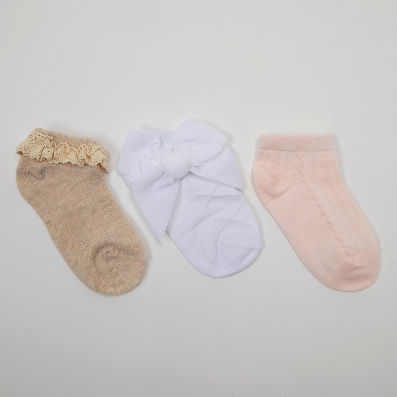 YAMP - Medias para Niña Corto Pack de 3 Yamp