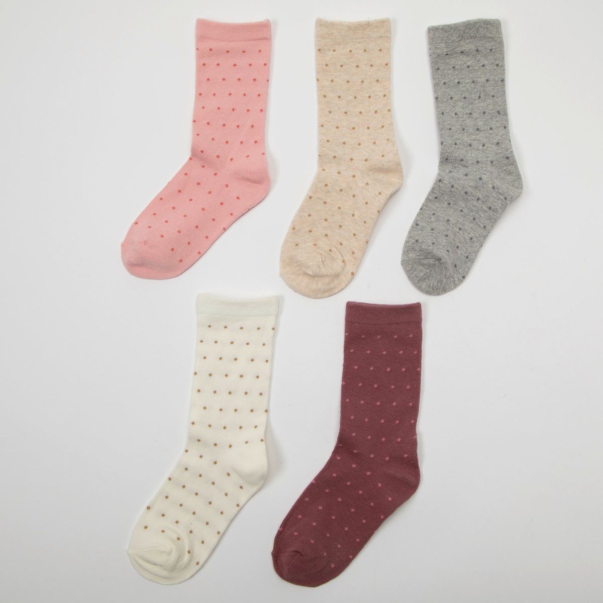 ELV - Medias Niña Corto Pack de 5 ELV