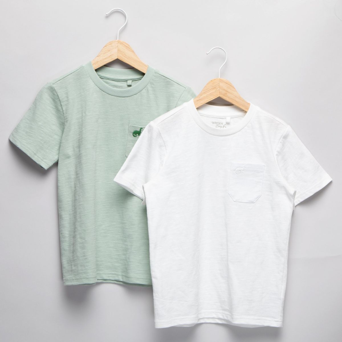 YAMP - Camisetas Niño Pack de 2 unidades  Manga corta Algodón Yamp