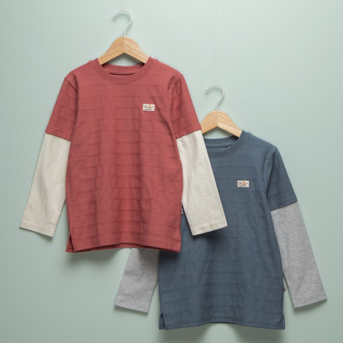 YAMP - Camiseta Niño Manga larga de Algodón Yamp