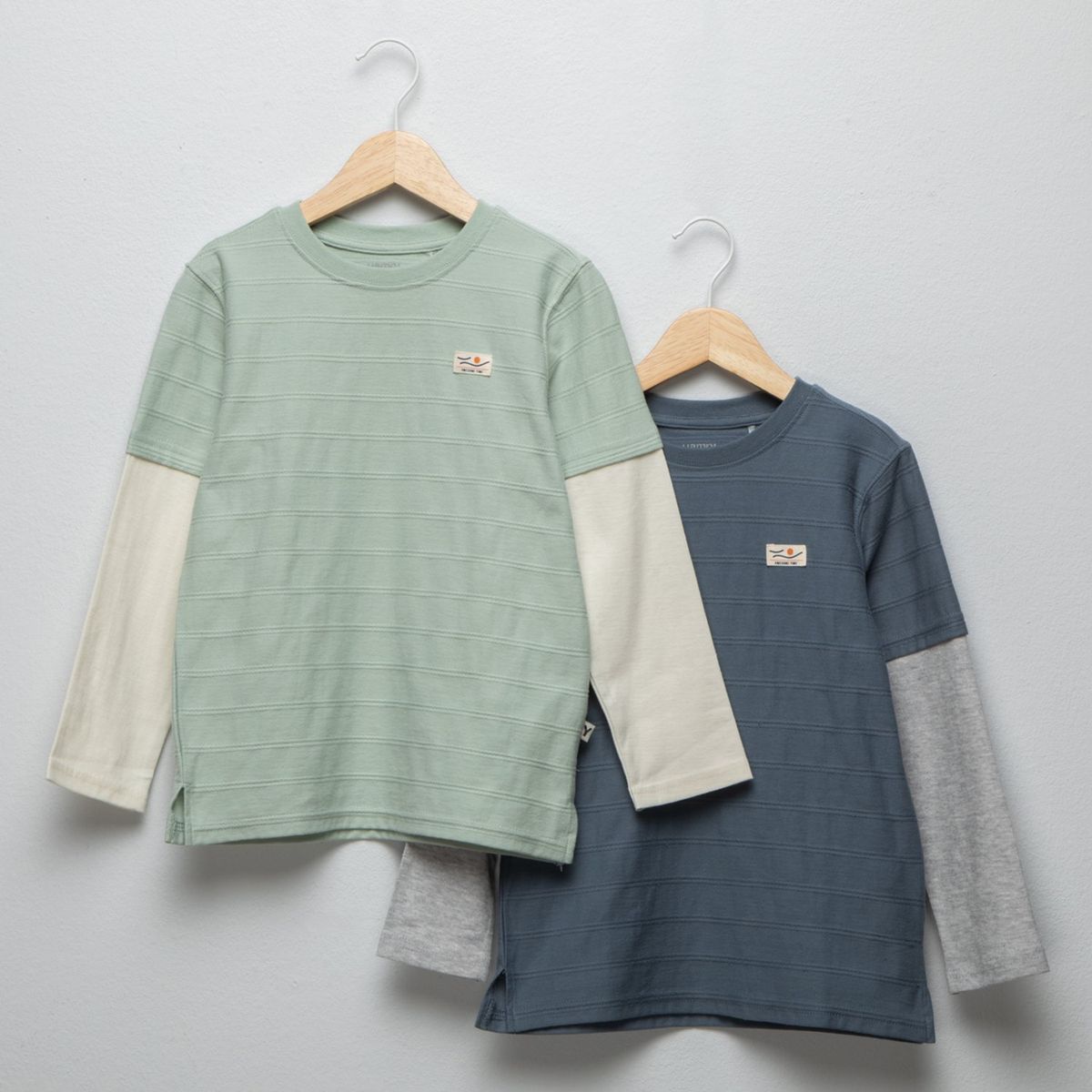 YAMP - Camiseta Niño Manga larga de Algodón Yamp