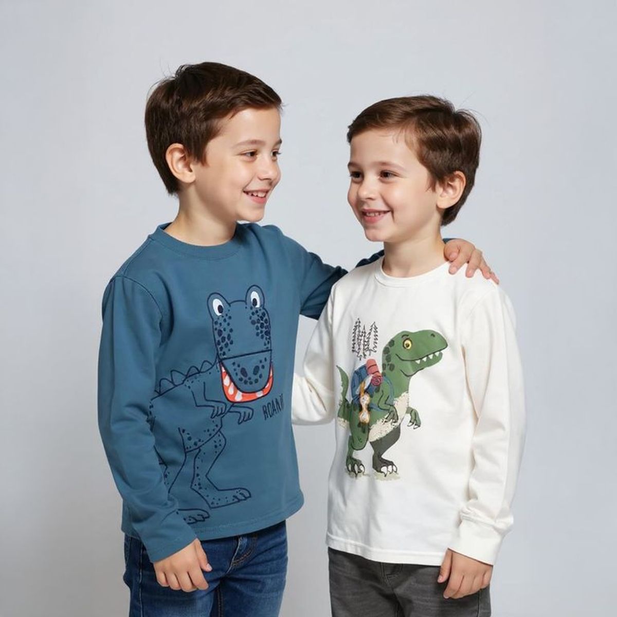 YAMP - Camiseta manga larga Niño Manga larga Algodón Yamp