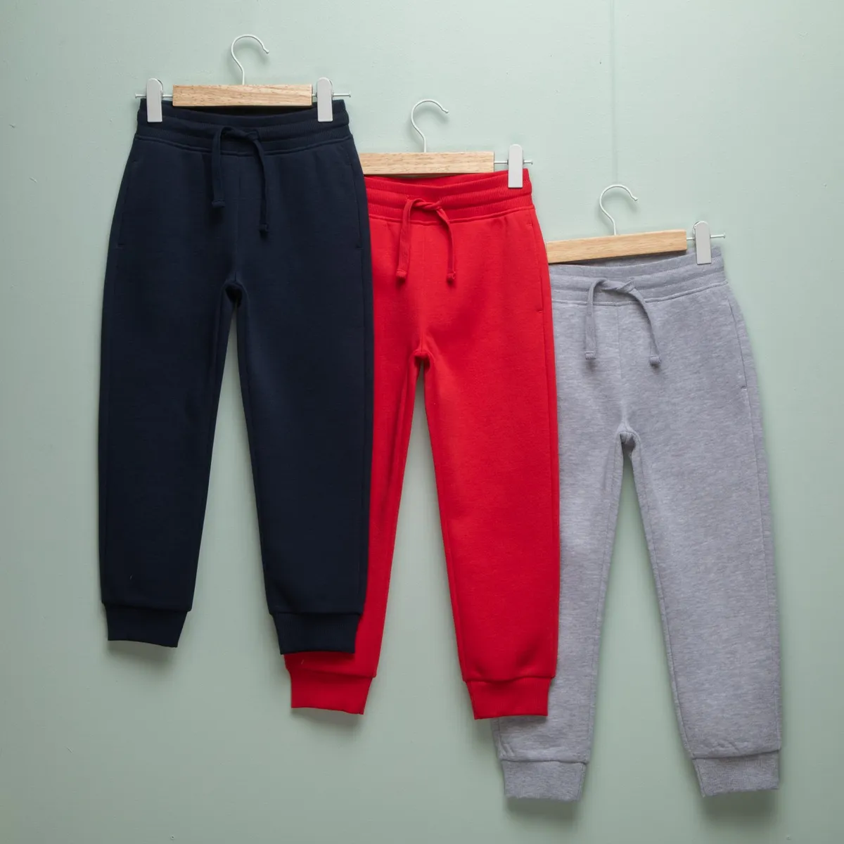 YAMP - Jogger Para Niño Pack de 3 unidades Cintura elásticada Algodón Yamp