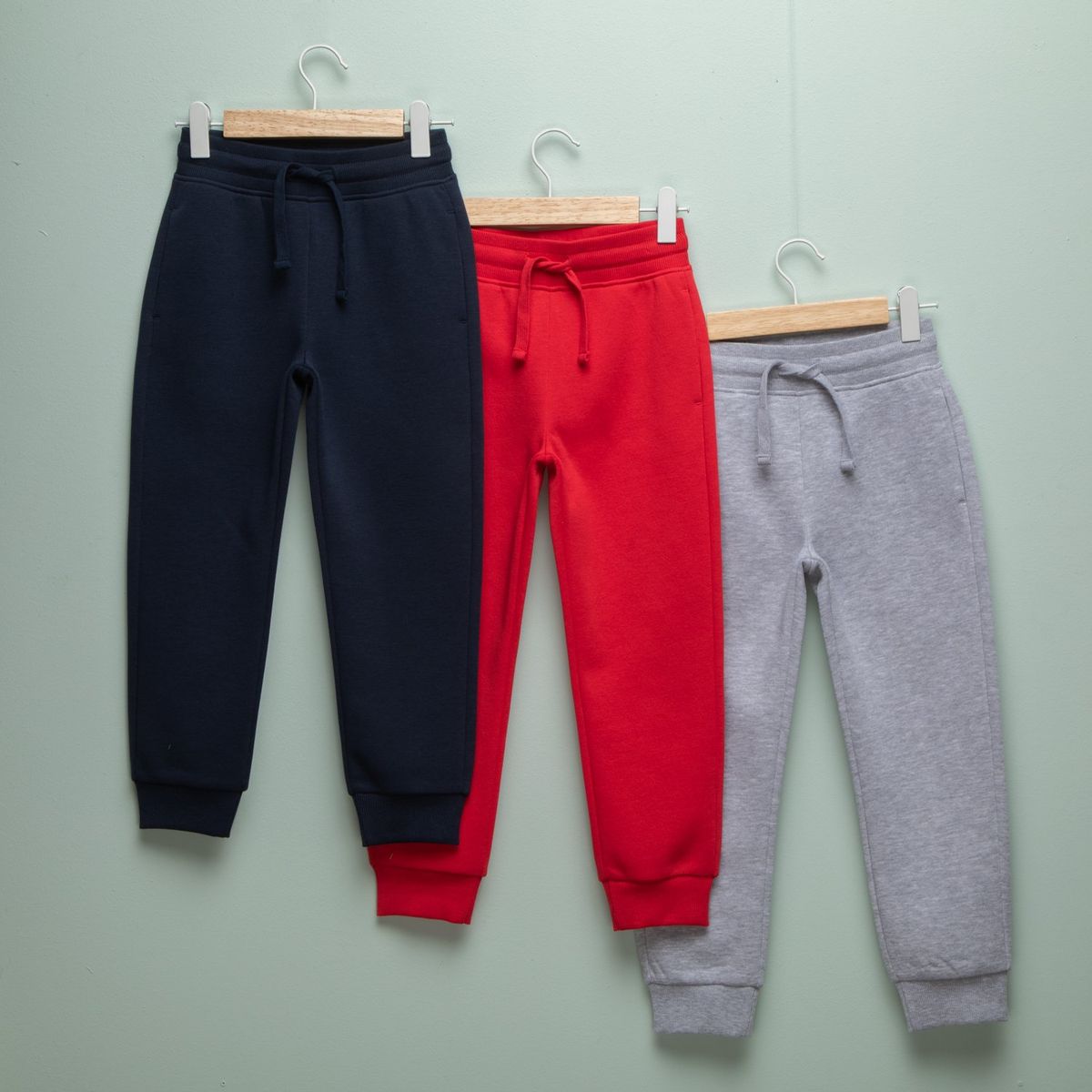 YAMP - Jogger Para Niño Pack de 3 unidades Cintura elásticada Algodón Yamp