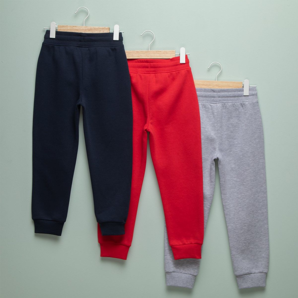 YAMP - Jogger Para Niño Pack de 3 unidades Cintura elásticada Algodón Yamp