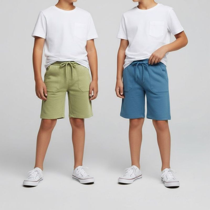 YAMP - Bermuda para Niño Pack de 2 unidades de Algodón Yamp