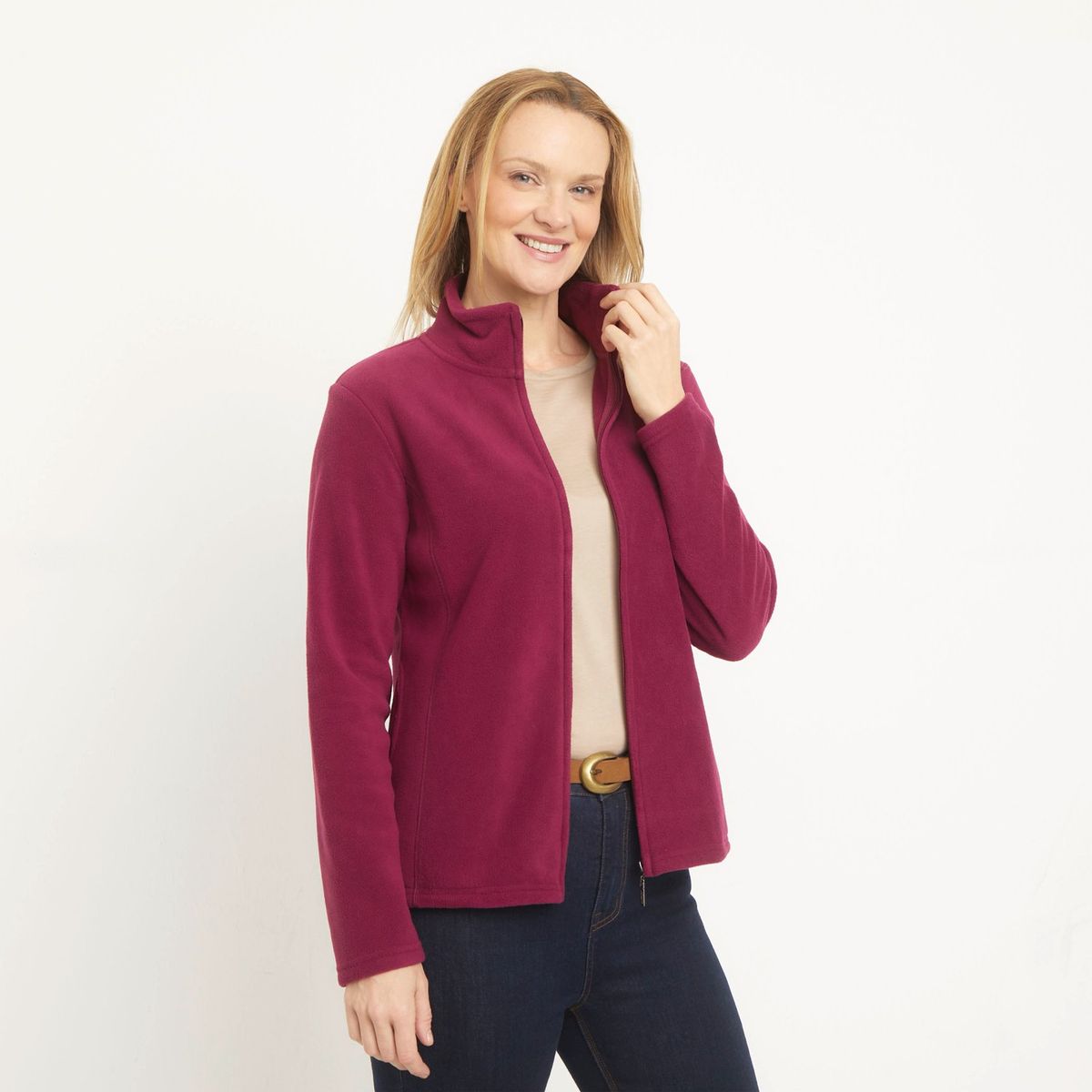 NEWPORT - Saco Polar Mujer Slim fit Newport