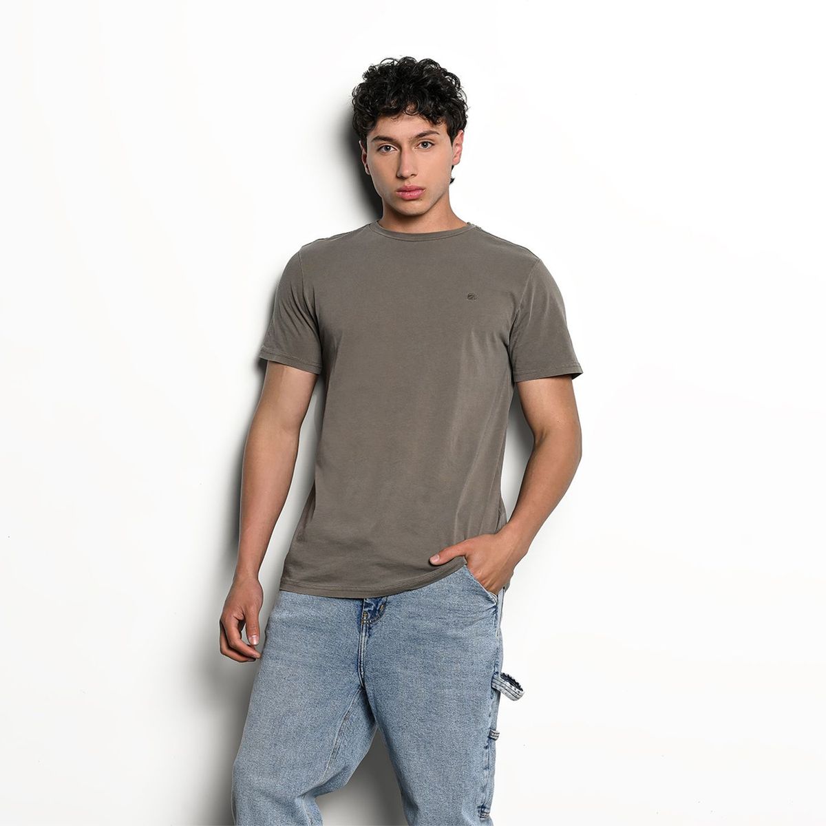 DENIMLAB - Camiseta Hombre Manga corta de Algodón Denimlab