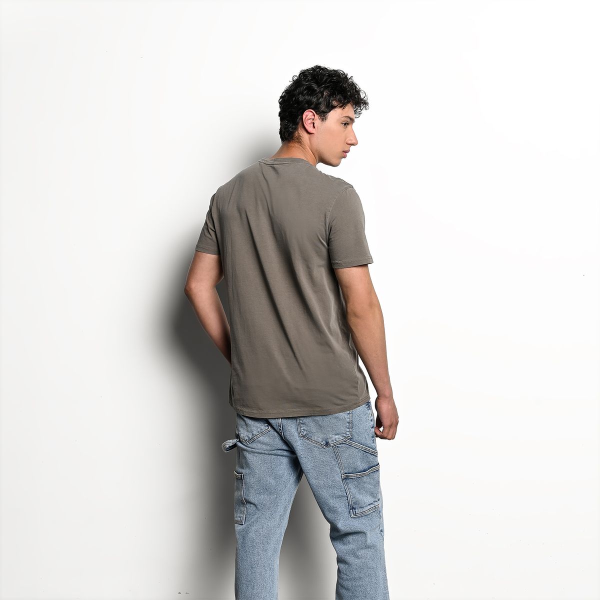 DENIMLAB - Camiseta Hombre Manga corta de Algodón Denimlab