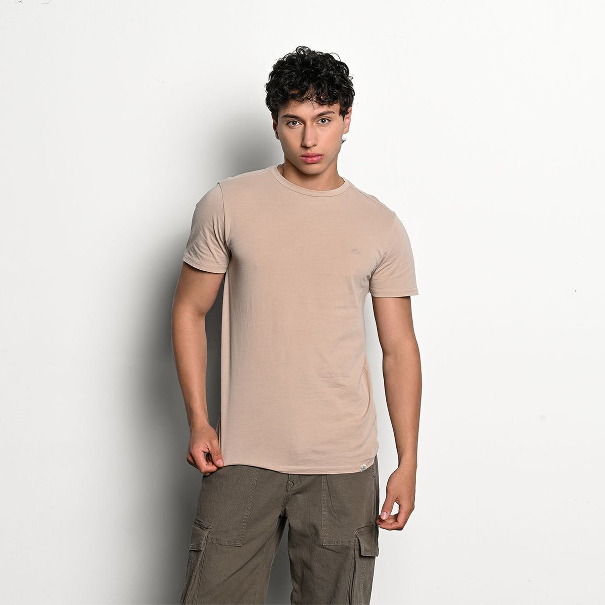 DENIMLAB - Camiseta Hombre Manga corta de Algodón Denimlab