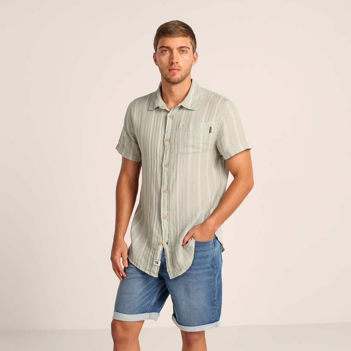 DOO AUSTRALIA - Camisa Hombre Manga corta Regular Doo Australia