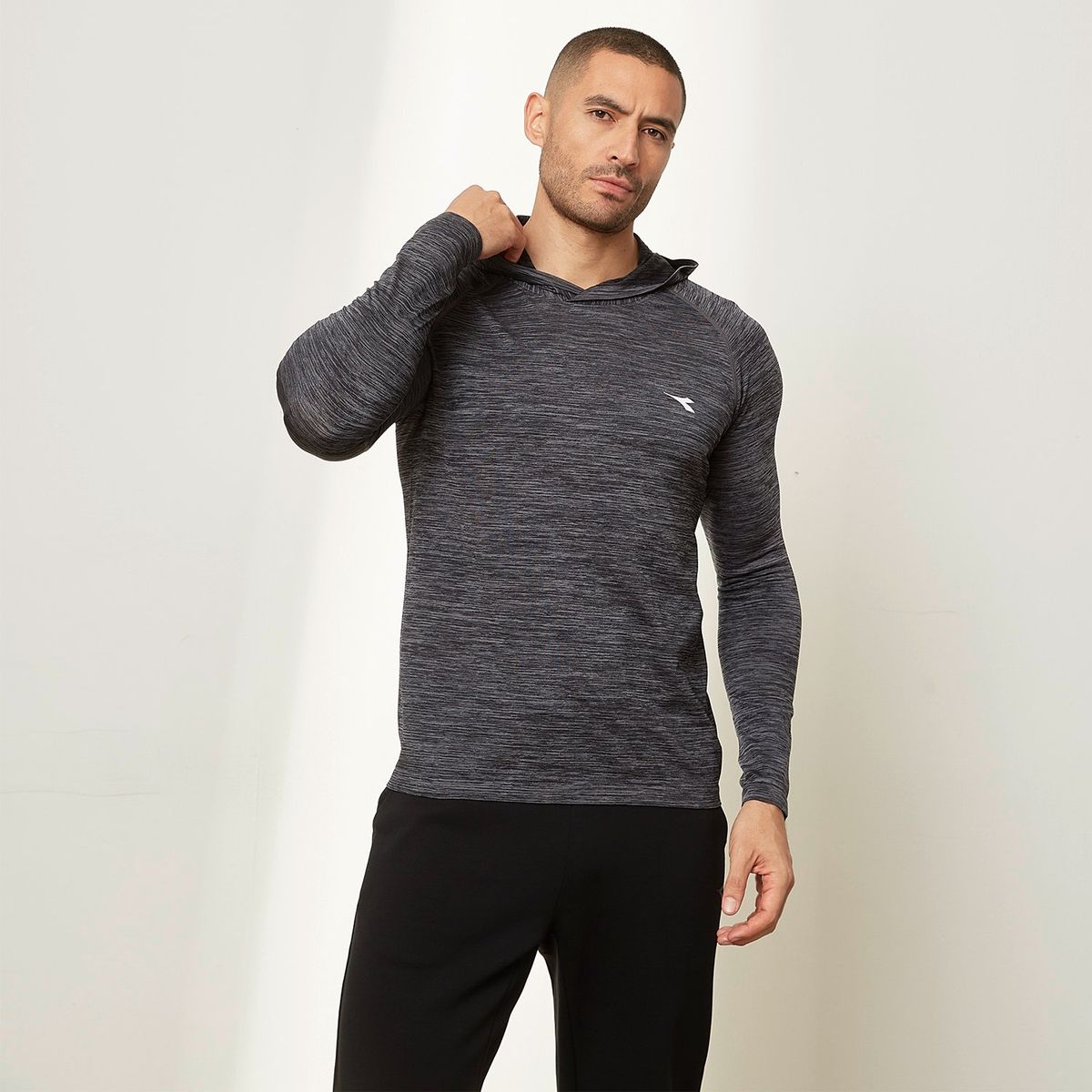 DIADORA - Camiseta Hombre Manga larga Diadora Running