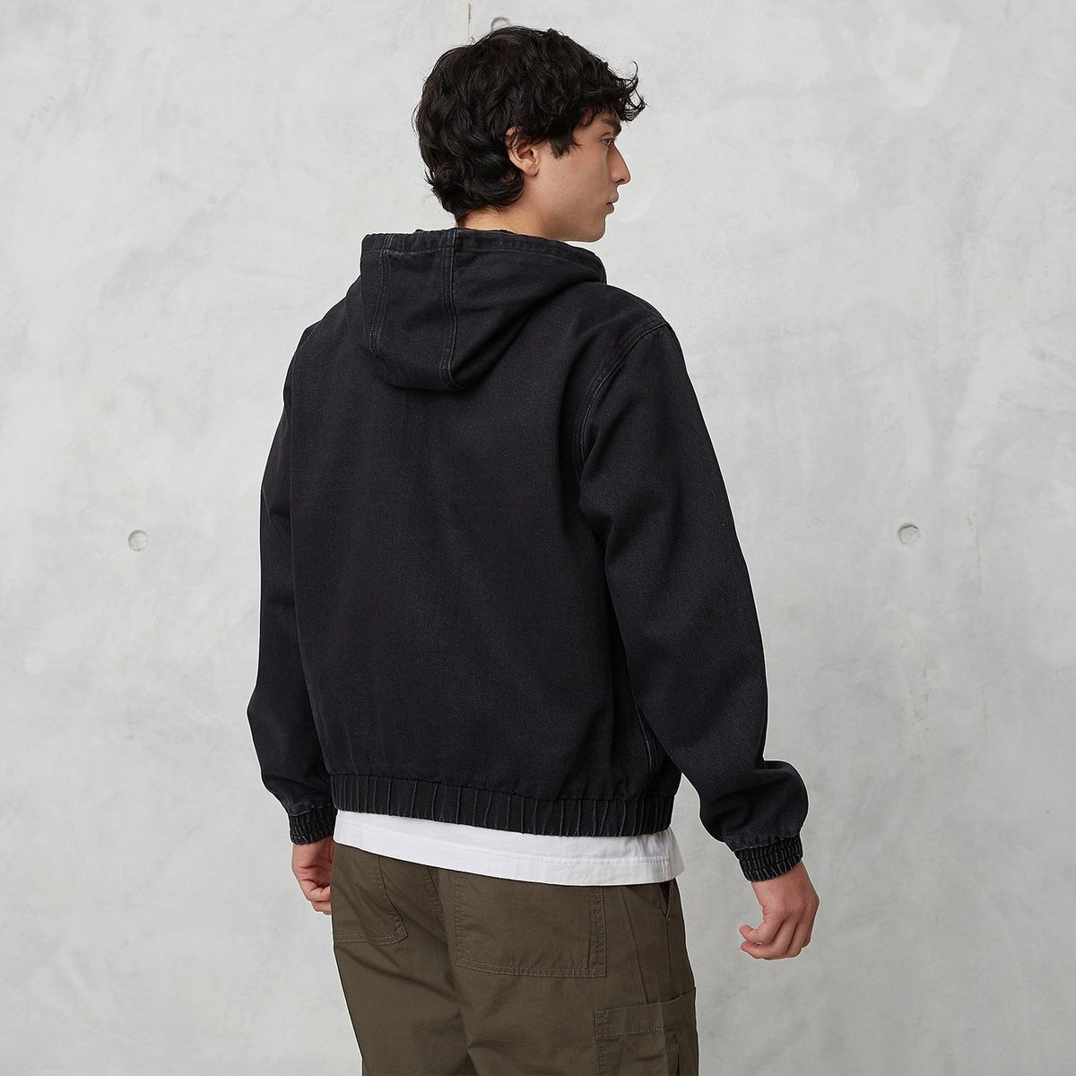 BEARCLIFF - Chaqueta de jean Hombre de Algodón Bearcliff