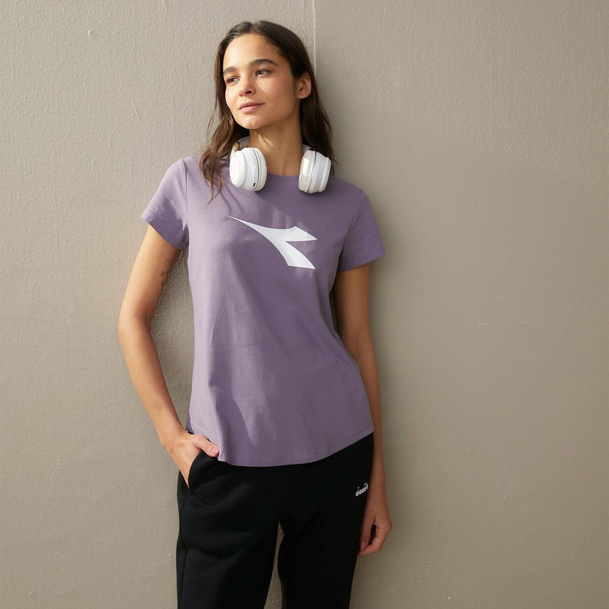 DIADORA - Camiseta Deportiva Training Mujer Diadora