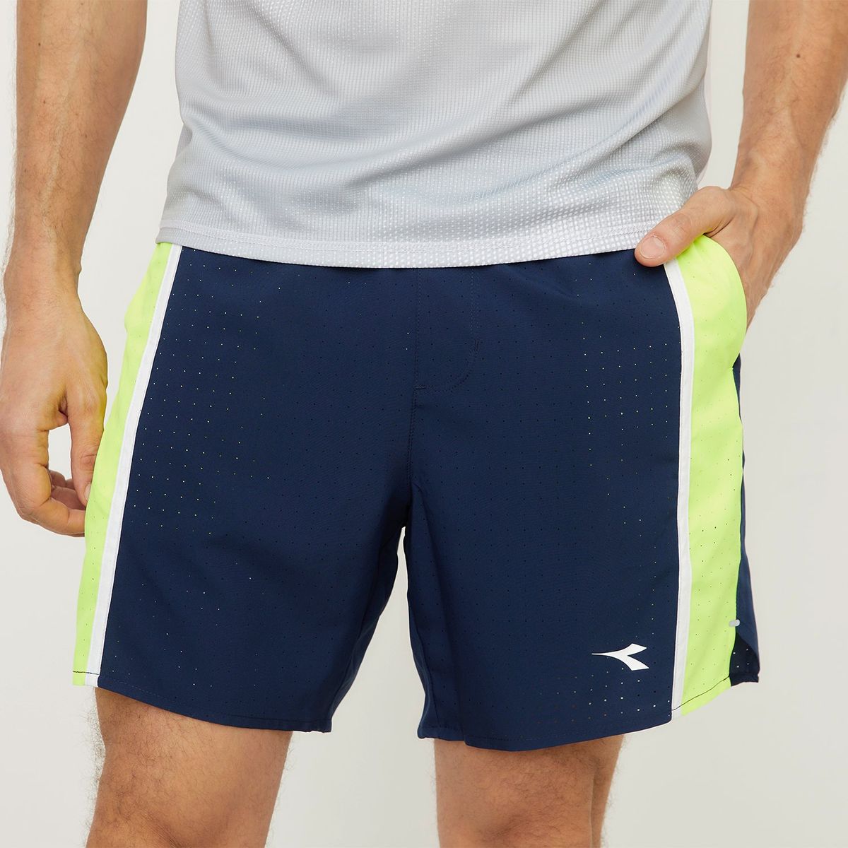 DIADORA - Pantaloneta Deportiva  Tenis Hombre Diadora