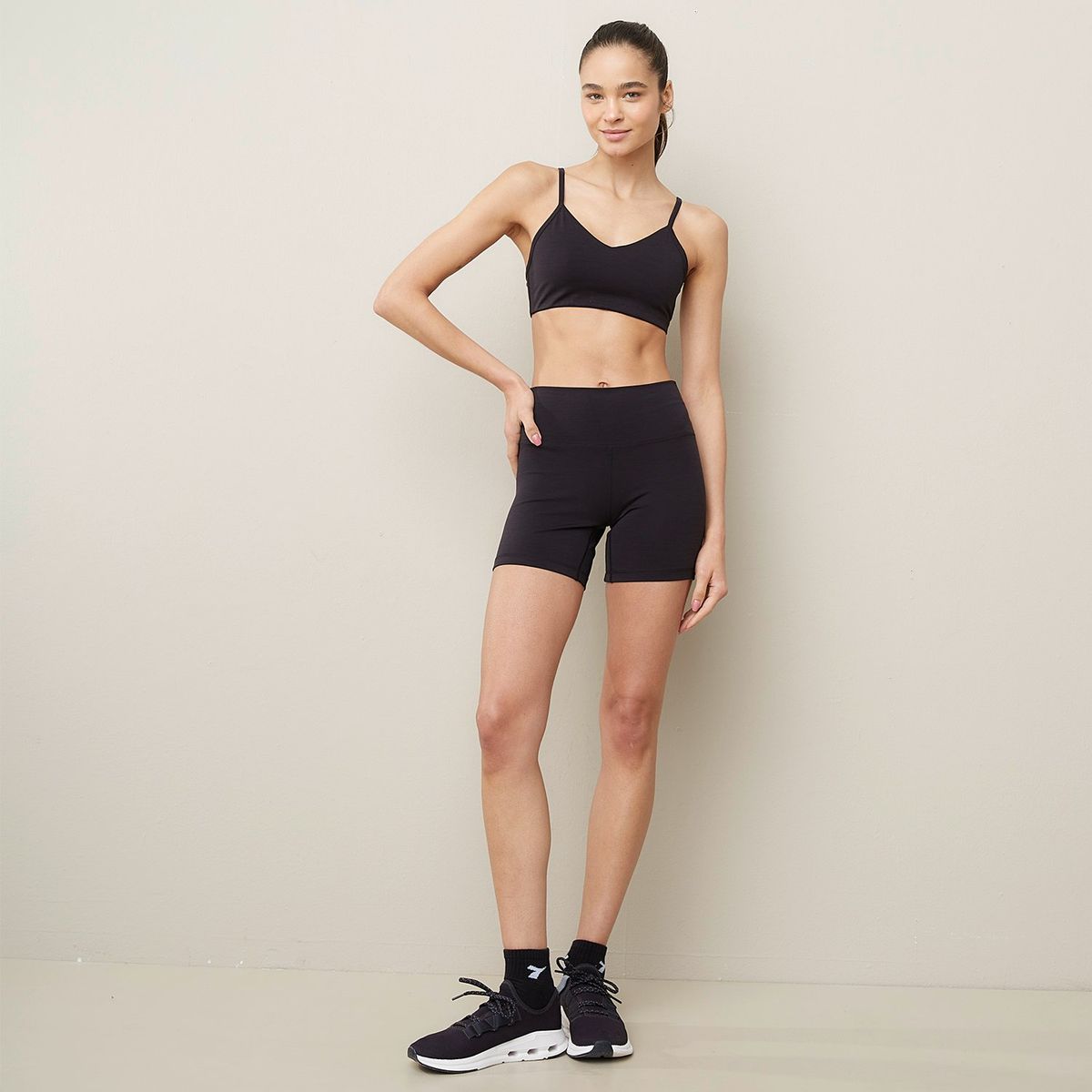 DIADORA - Short Mujer Diadora Gimnasio y ejercicio