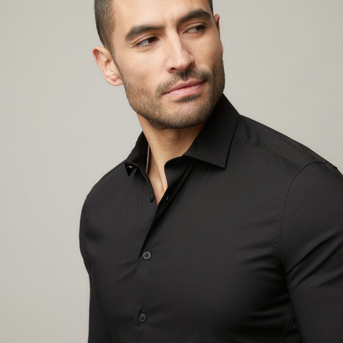 MOSSIMO - Camisa Hombre Manga larga Slim Mossimo