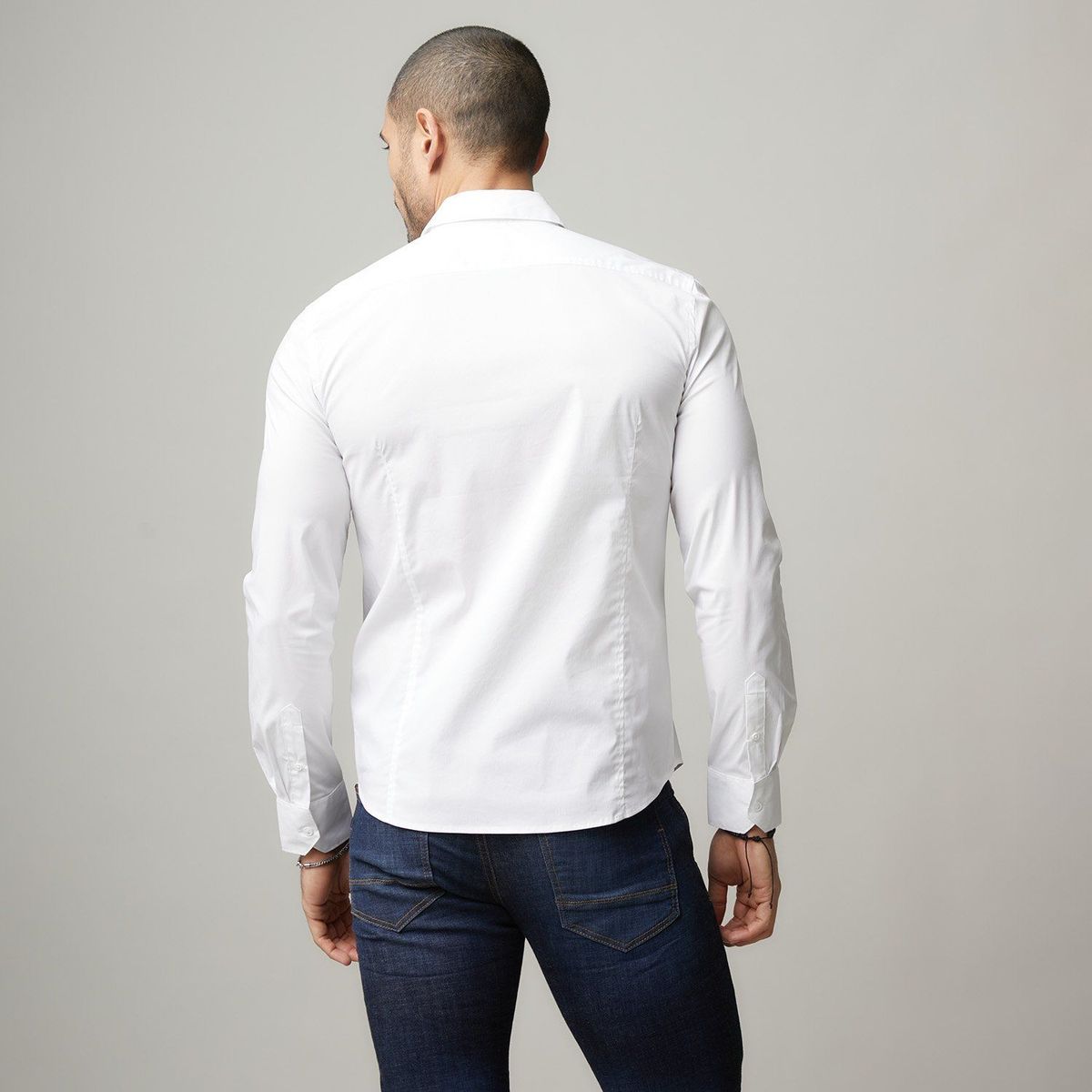 MOSSIMO - Camisa Hombre Manga larga Slim Mossimo