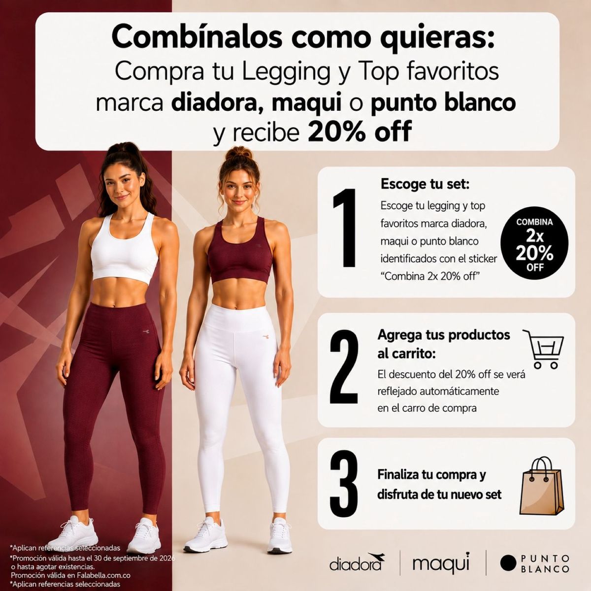 DIADORA - Top Deportivo Soporte Alto Training Mujer Diadora