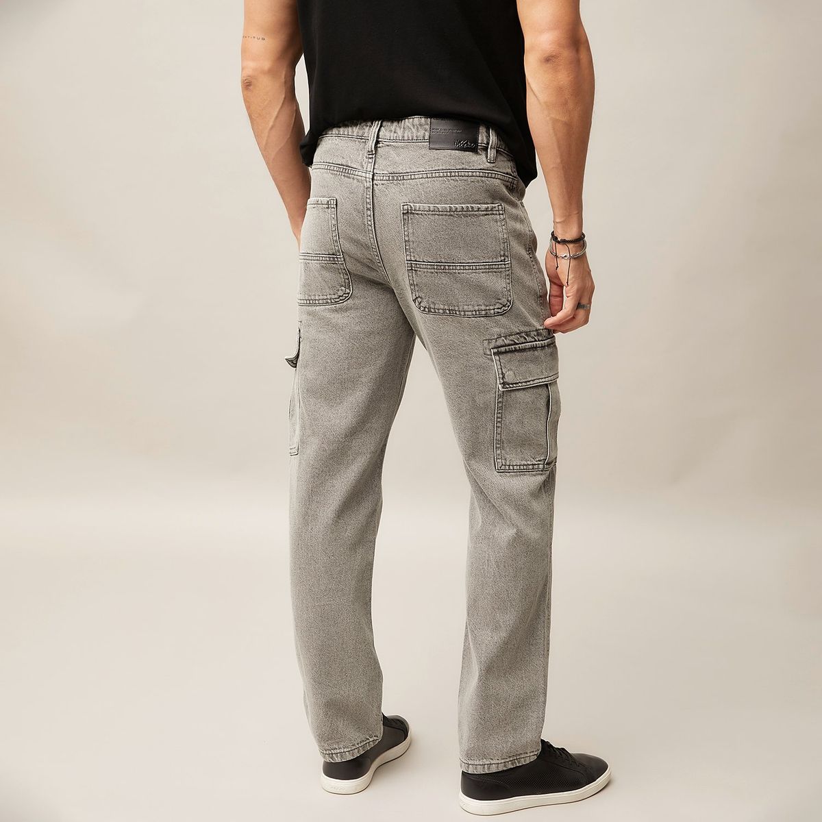 MOSSIMO - Jean Cargo Hombre de Algodón Mossimo