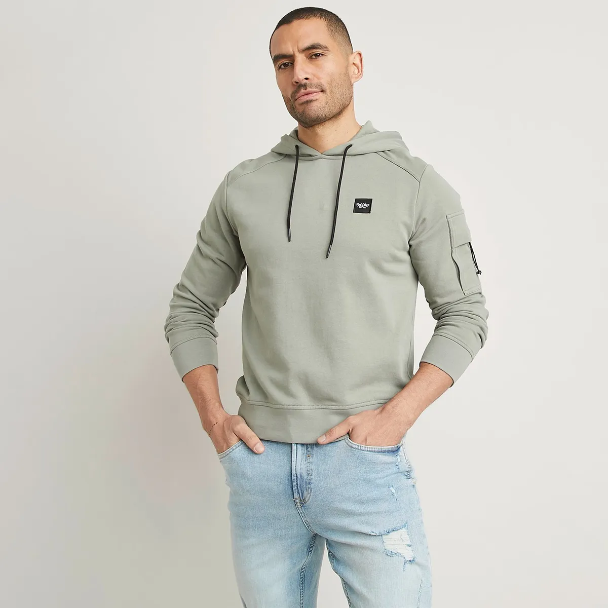 MOSSIMO - Hoodie Hombre de Algodón Mossimo