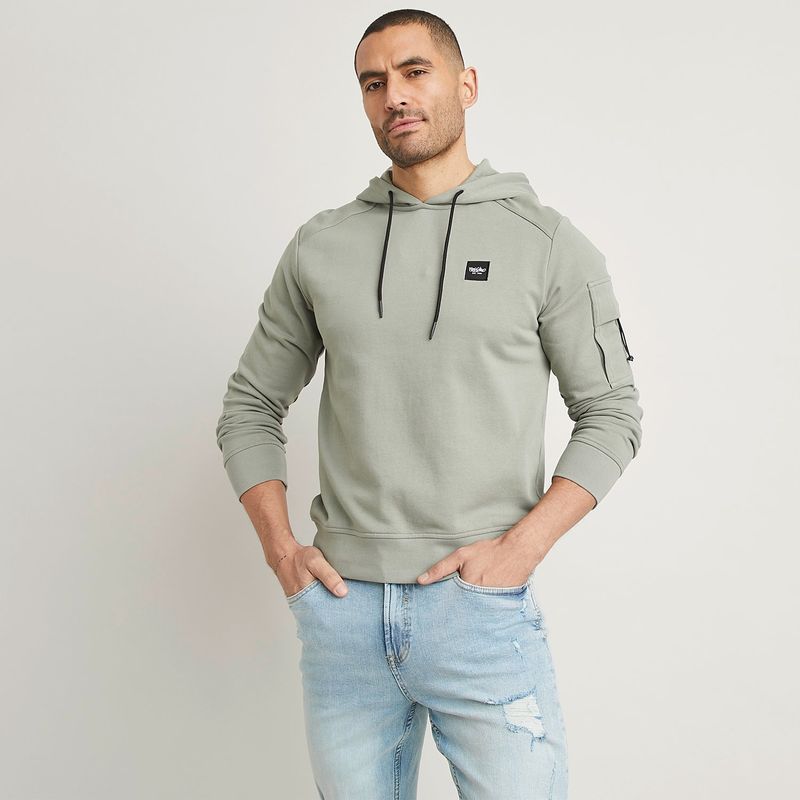 MOSSIMO - Hoodie Hombre de Algodón Mossimo