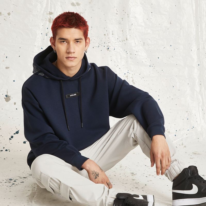 ECKO - Hoodie Hombre con Logo Ecko