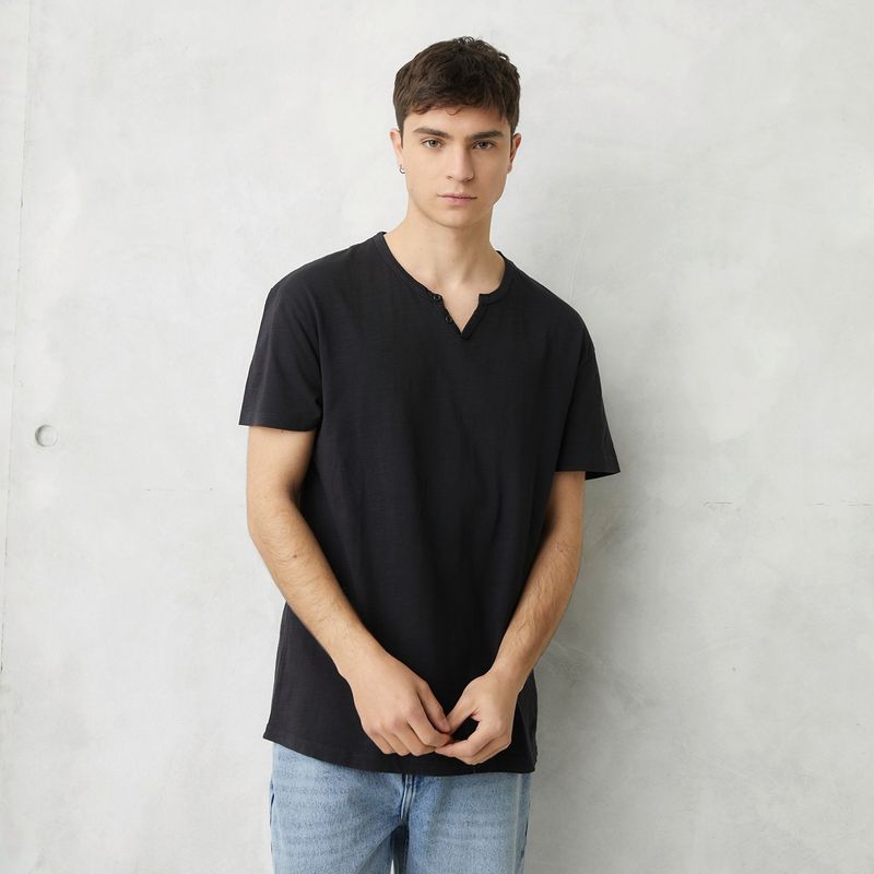 BEARCLIFF - Camiseta Hombre Manga corta Oversized fit de Algodón Bearcliff