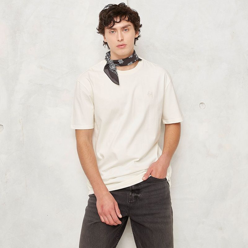 BEARCLIFF - Camiseta Hombre Manga corta de Algodón Bearcliff