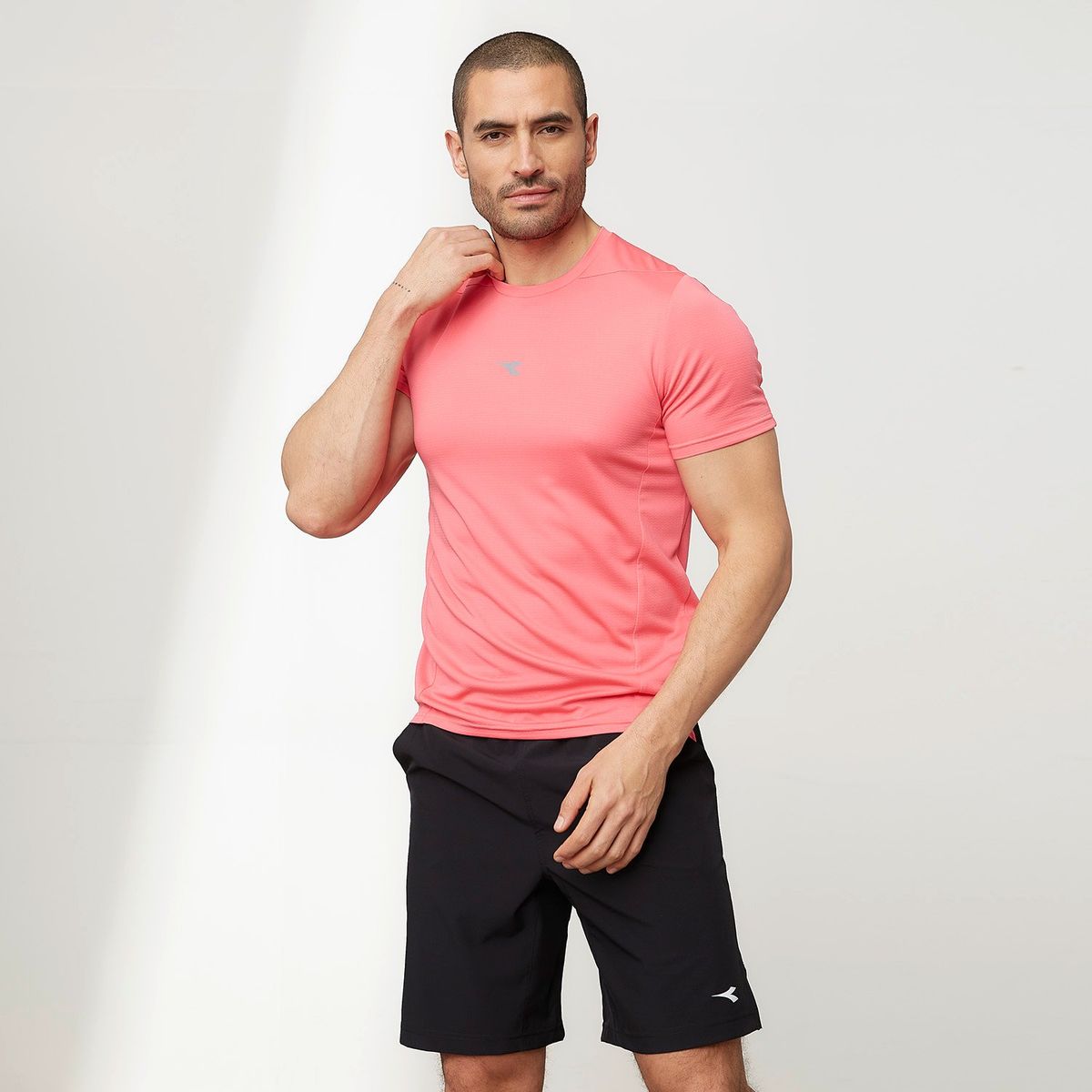 DIADORA - Camiseta Diadora Manga corta Gimnasio y ejercicio 