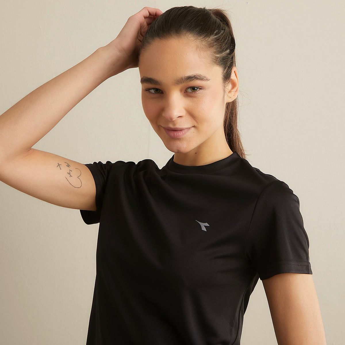 DIADORA - Camiseta Deportiva Training Mujer Diadora