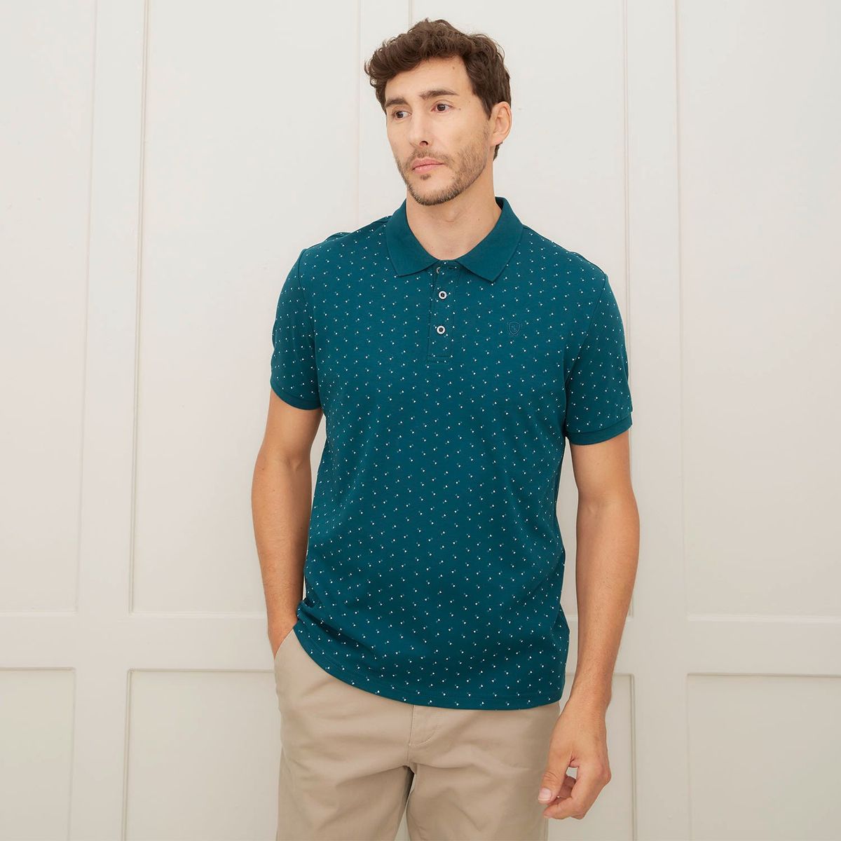 CHRISTIAN LACROIX - Camiseta polo Hombre Manga corta de Puntos Regular fit de Algodón Christian Lacroix