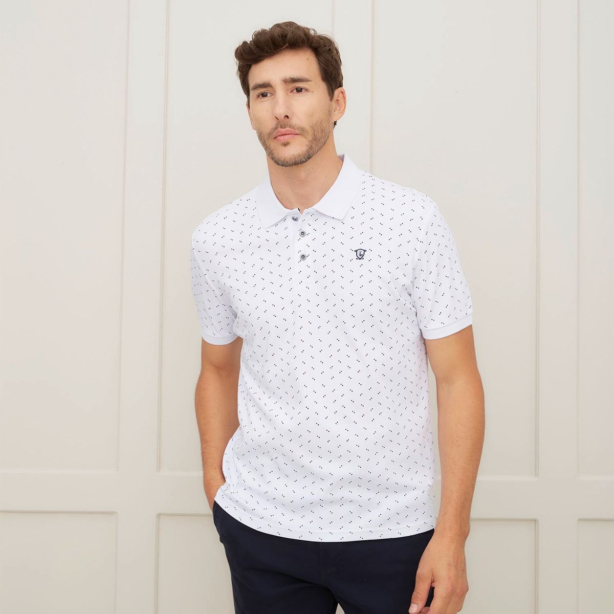 CHRISTIAN LACROIX - Camiseta polo Hombre Manga corta de Puntos Regular fit de Algodón Christian Lacroix