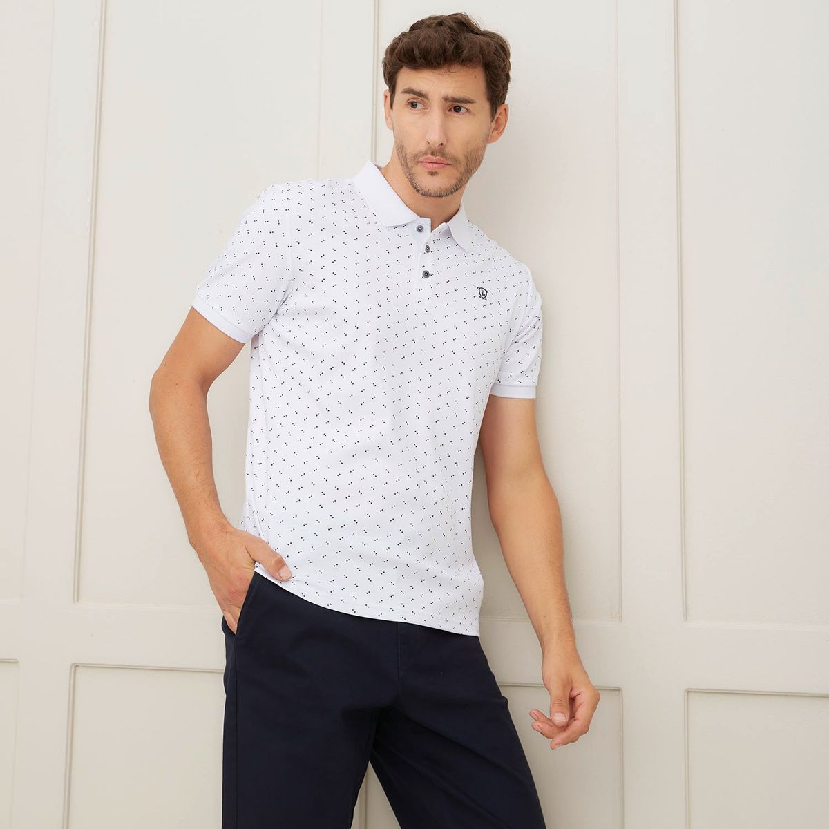 CHRISTIAN LACROIX - Camiseta polo Hombre Manga corta de Puntos Regular fit de Algodón Christian Lacroix