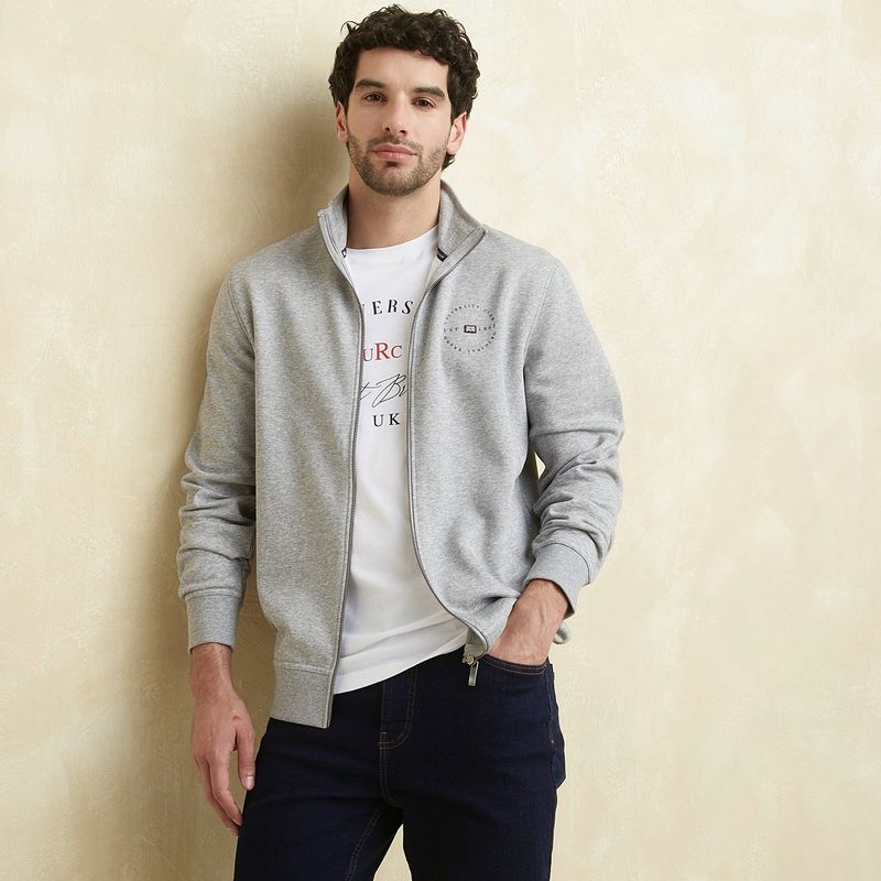 UNIVERSITY CLUB - Saco Hombre con Estampado de Algodón UNIVERSITY CLUB