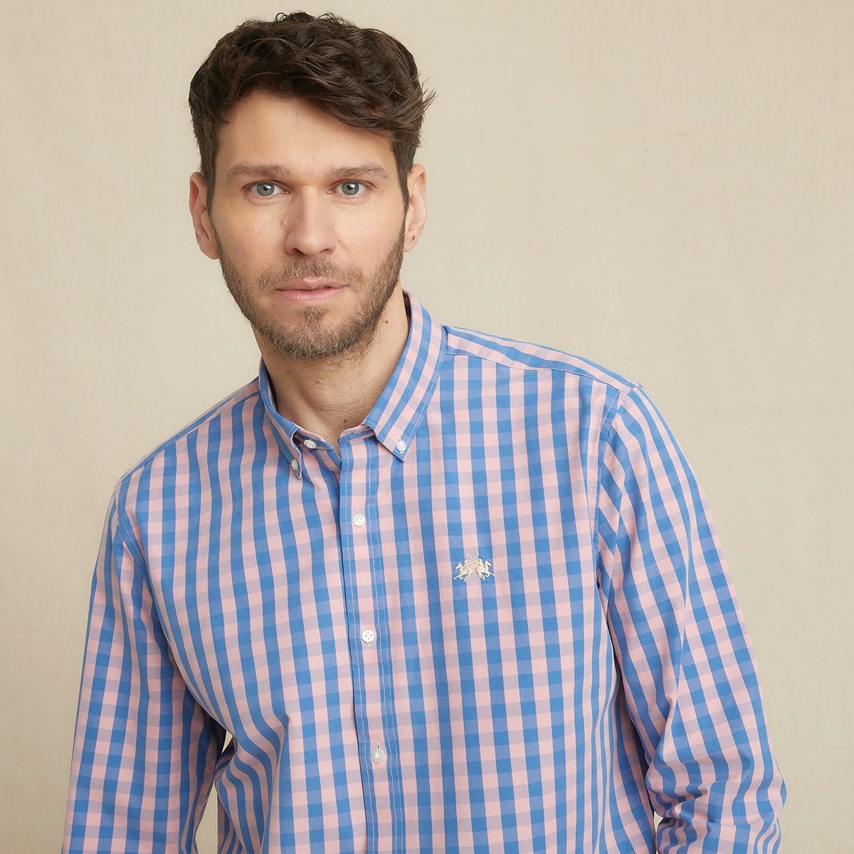 LA MARTINA - Camisa Hombre Manga larga Regular fit La Martina