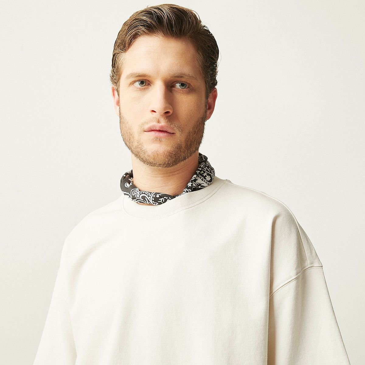 BASEMENT - Camiseta Hombre Manga corta Oversized fit de Algodón BASEMENT