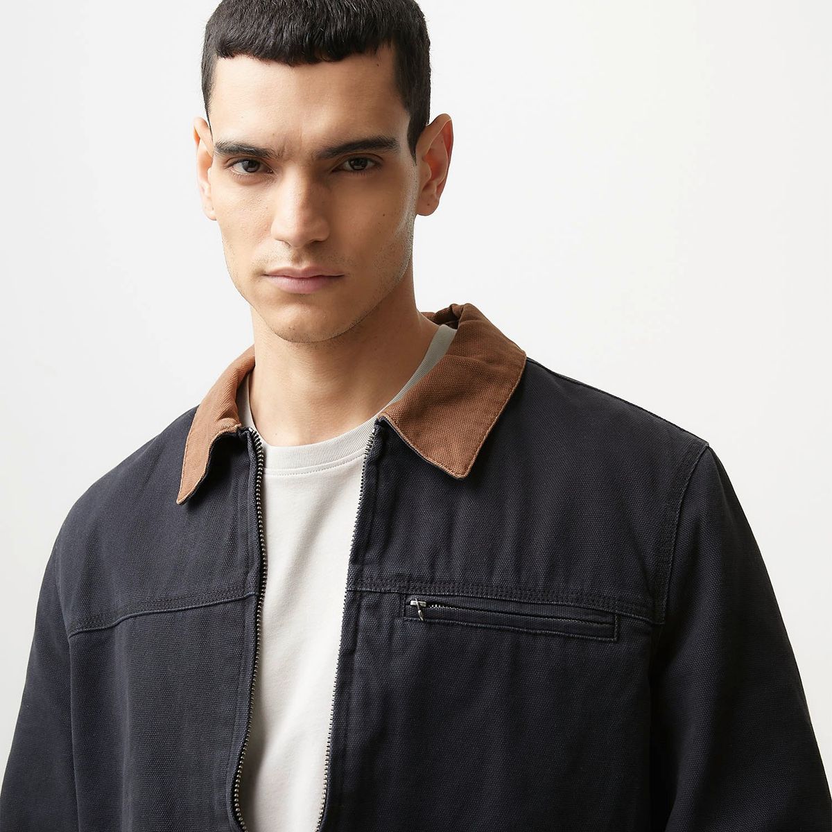 BASEMENT - Chaqueta Hombre de Algodón Basement