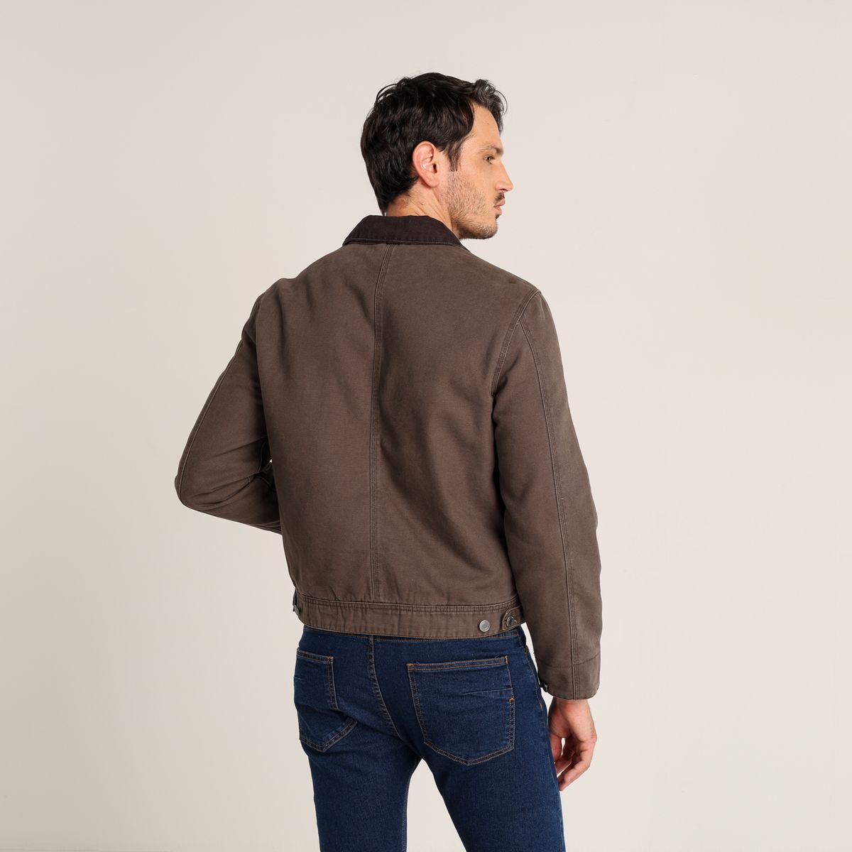 BASEMENT - Chaqueta Hombre de Algodón Basement