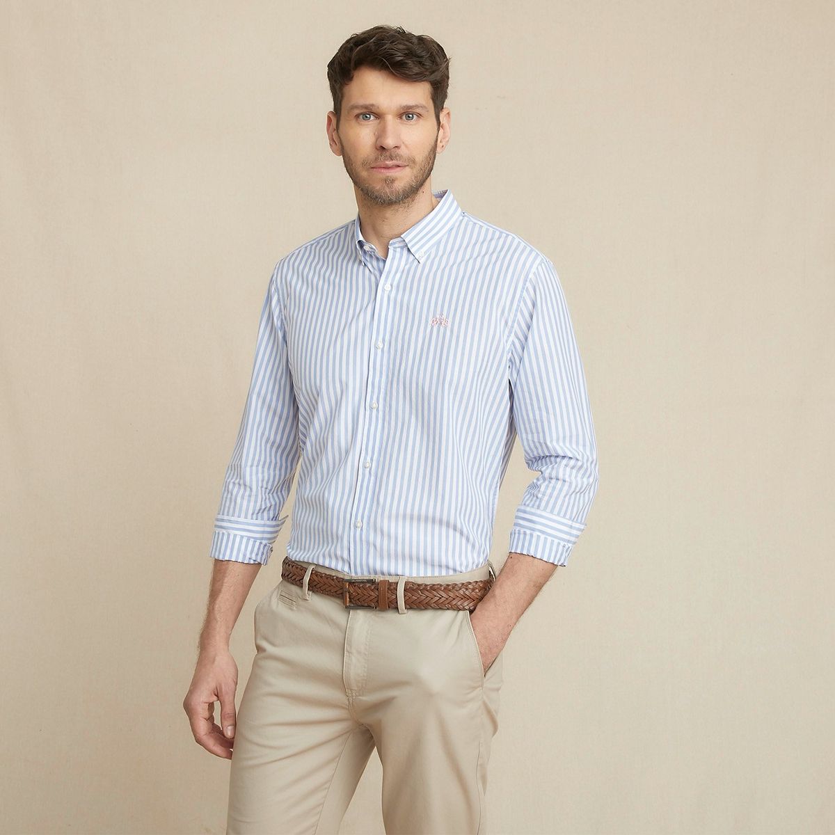 LA MARTINA - Camisa Hombre Manga larga Classic fit La Martina