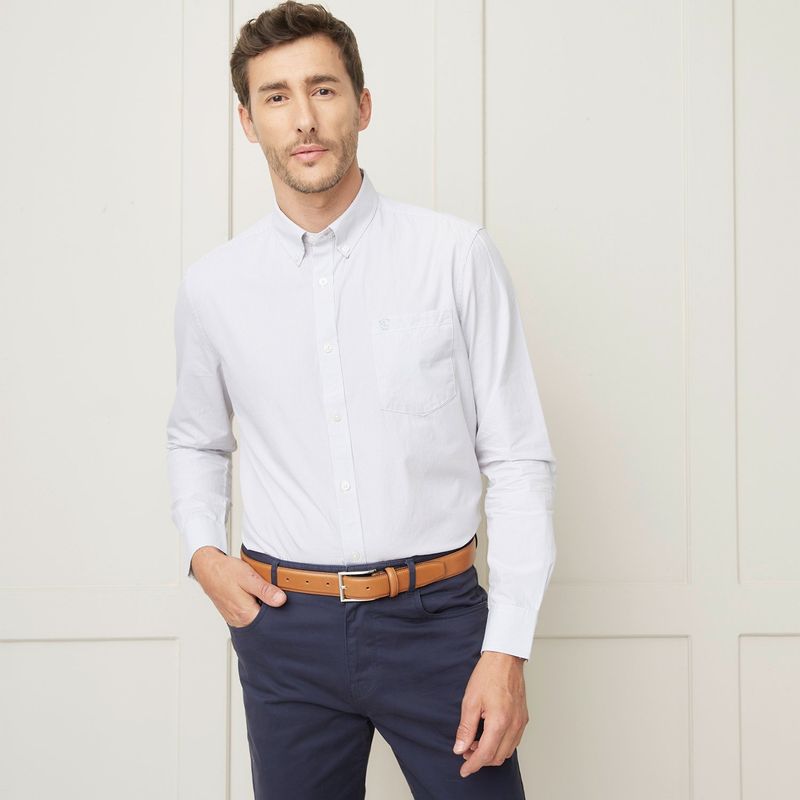 CHRISTIAN LACROIX - Camisa Hombre de Rayas Manga larga de Algodón Christian Lacroix