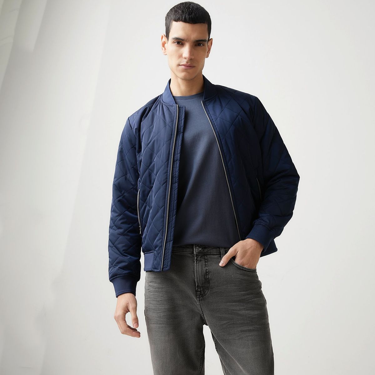 BASEMENT - Chaqueta Bomber Hombre Basement