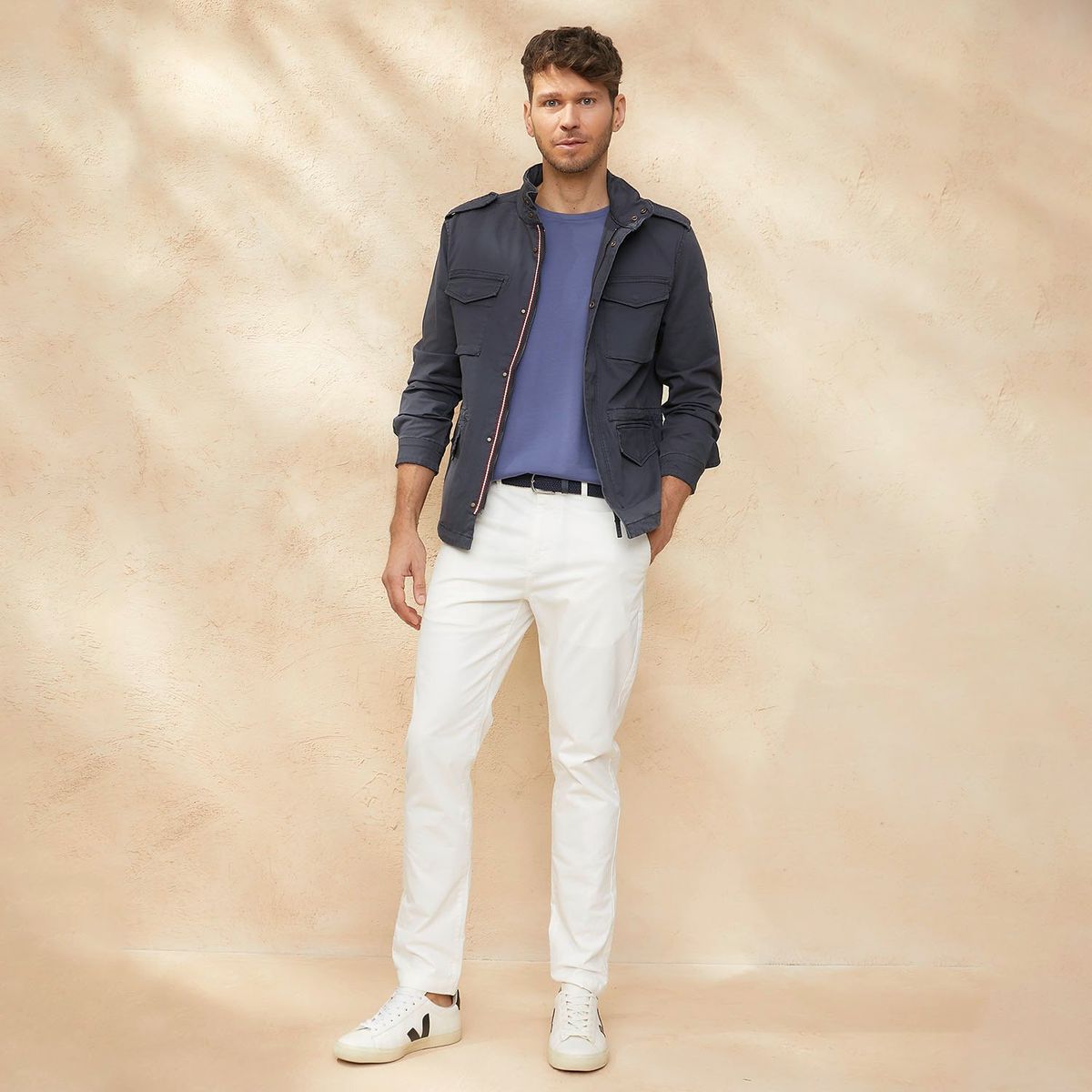 CASCAIS - Pantalón Chino Hombre Slim de Algodón Cascais.